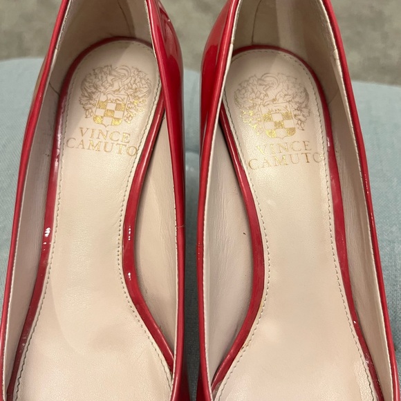 Hot pink 👠 Vince Camuto peep toe 6.5 - Picture 4 of 5